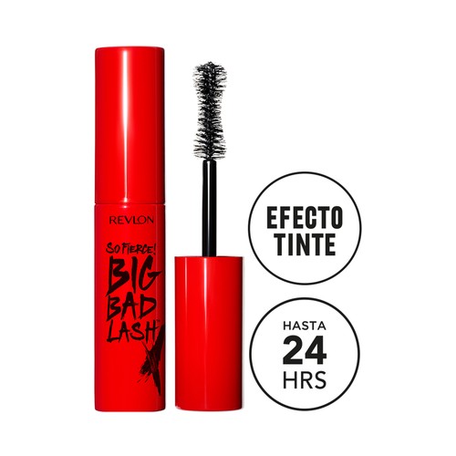 REVLON So fierce! big bad lash  tono 760 Blackest black Máscara de pestañas efecto tinte y volumen extremo.
