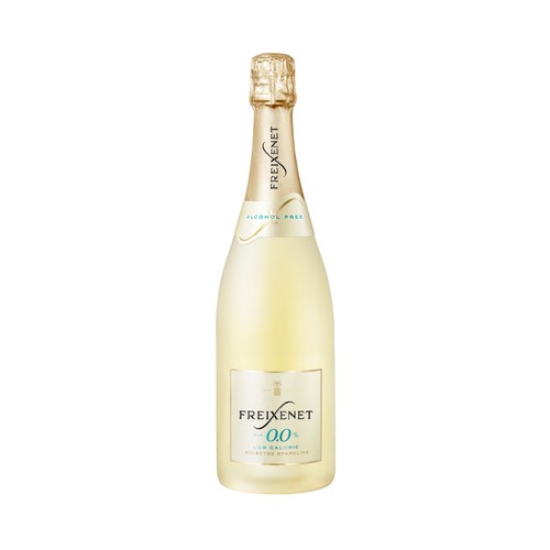 Espumoso sin alcohol, con ligeros toques frutales y bajo en calorias FREIXENET 75 cl.