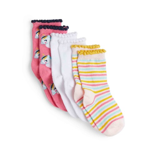 Lote de 3 pares de calcetines para bebé IN EXTENSO, talla 21/23.