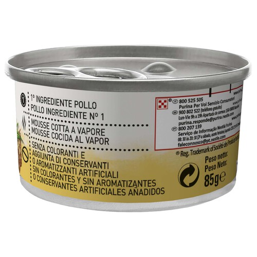BEYOND Alimento para gatos húmedo sabor pollo BEYOND PURINA 85 g.