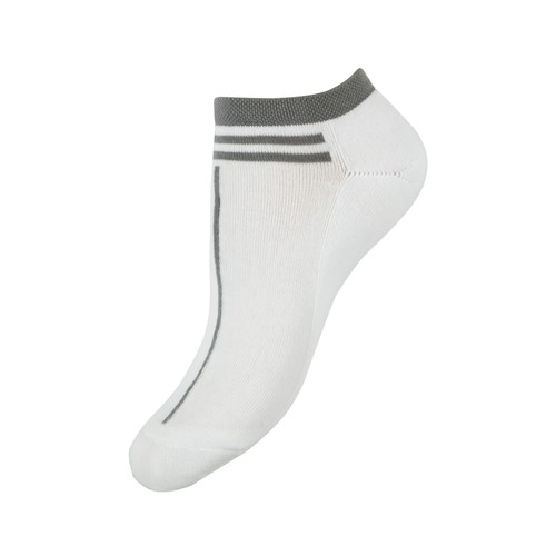 Calcetines tobilleros para mujer MIMI, color blanco, talla única.