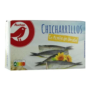 PRODUCTO ALCAMPO Chicharrillos en aceite de girasol 87 g.