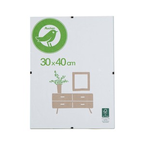 Imagen de Marco de fotos clip de cristal de 30x40 centímetros, ACTUEL.