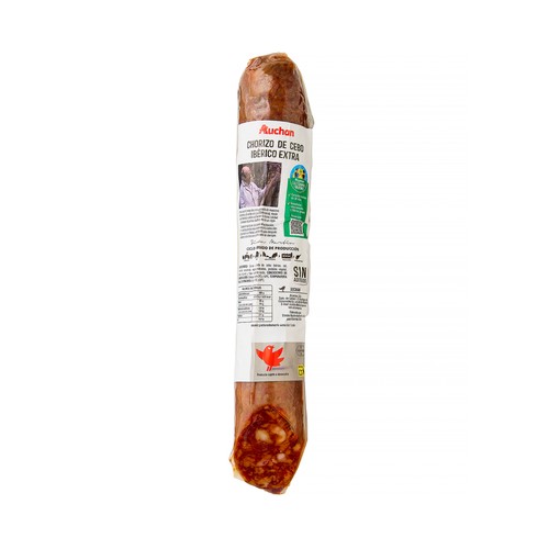 ALCAMPO CULTIVAMOS LO BUENO Chorizo de cebo ibérico. - Loncha normal 2 a 3 mm