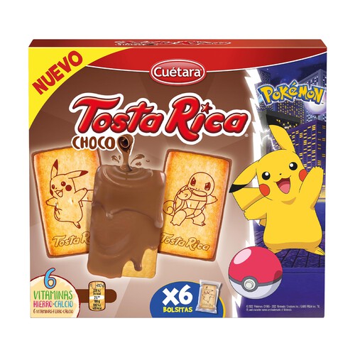TOSTA RICA Galletas bañadas en chocolate 210 g.