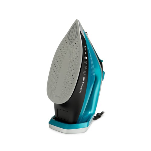Plancha de vapor ORBEGOZO PLA 3200, suela cerámica, potencia 3200W.