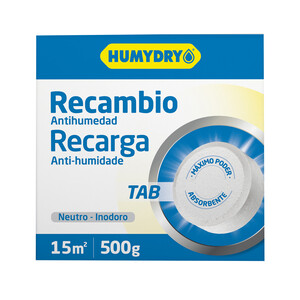 HUMYDRY Recambio antihumedad HUMYDRY TAB 500 g.