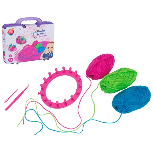 Set para Aprender a Tejer con 7 piezas +5 Años ONE, TWO FUN
