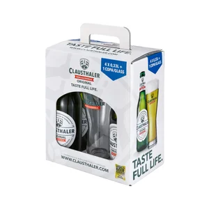 CLAUSTHALER Cerveza rubia 4 uds. x 33 cl.