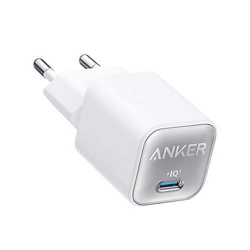 Cargador pared ANKER 511 Nano 3, 30W, 1C, color blanco