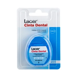 LACER Cinta dental suave, con flúor y sabor a menta LACER 50 .