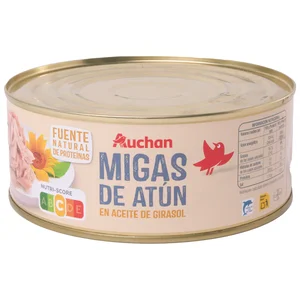 PRODUCTO ALCAMPO Atún migas, en aceite de girasol 650 g.