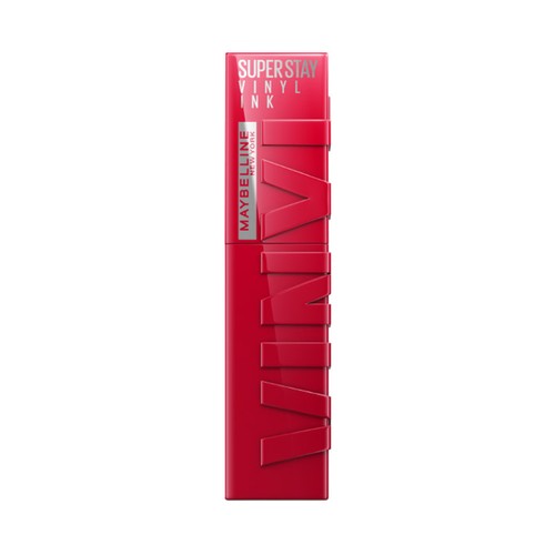 MAYBELLINE Superstay vinyl ink  tono 050 Wicked Lápiz de labios en tinta líquida con acabado efecto vinilo.