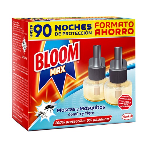 Insecticida elèctrico Max BLOOM 2 x 18 ml