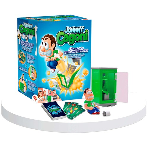 Juego de mesa infantil Johnny Cagoni, 18 cartas, BIZAK.