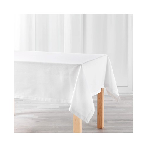 Mantel vainica alg. 140x240cm blanco. U10