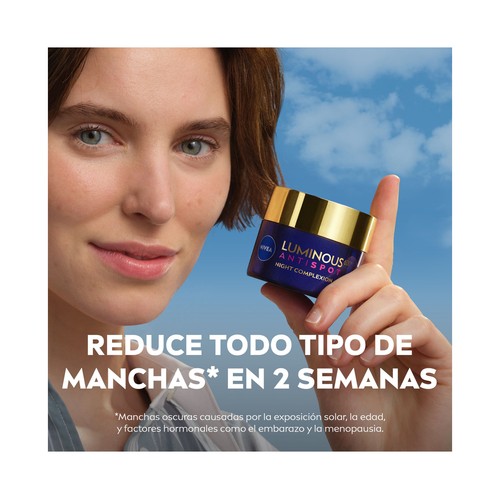 NIVEA Cellular luminous 630 Crema de noche reparadora y antimanchas 50 ml.