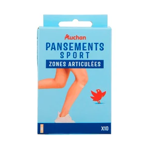 PRODUCTO ALCAMPO Apósitos (7.2 x 2.5 cm) resistentes al agua adaptados a zonas articuladas 10 uds.