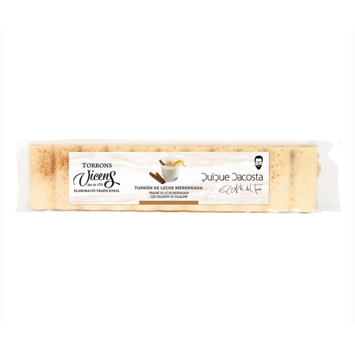 VICENS Turrón leche merengada Quique Dacosta 300 g.