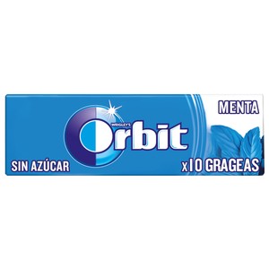 Chicles sabor peppermint 14 g.