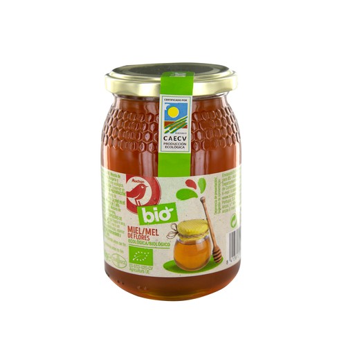 Miel milflores ecológica ALCAMPO ECOLÓGICO 500 g.
