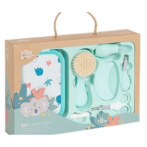 Set de higiene con neceser de koala azul