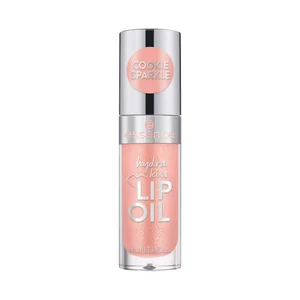 ESSENCE Hydra kiss tono 09 Cookie sparkle, nude Aceite labial hidratante con acabado ultrabrillante.