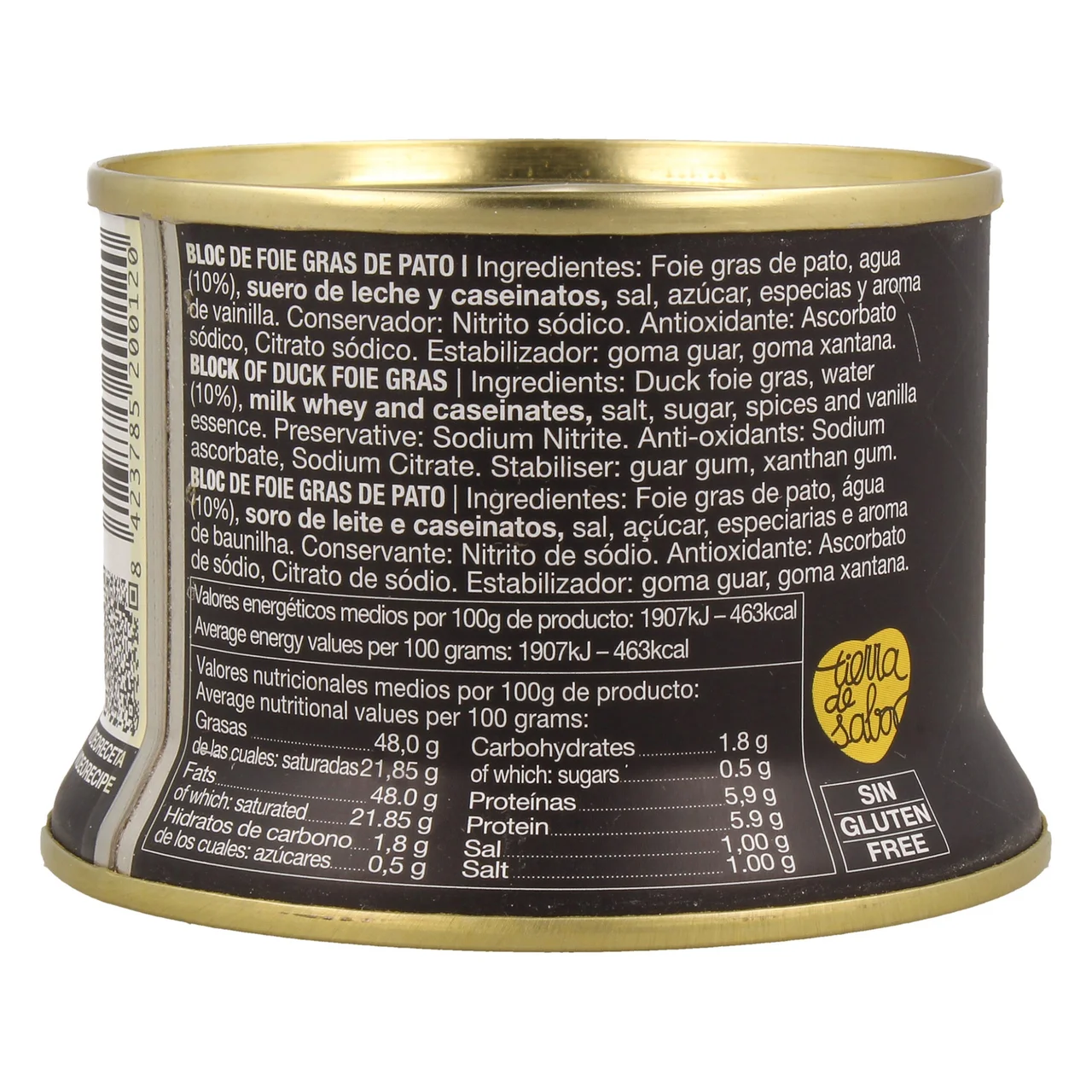 Foie gras de pato Bloc 130 g.