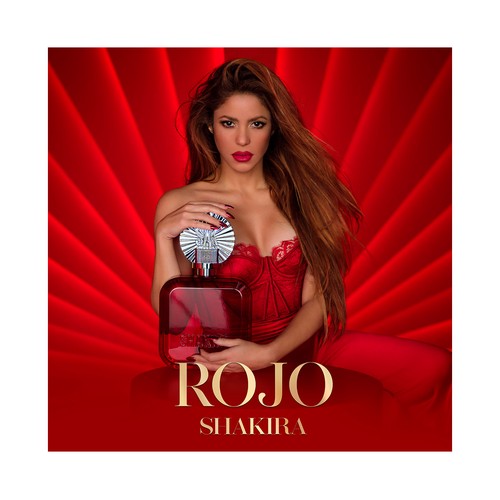 SHAKIRA Rojo Eau de parfum para mujer con vaporizador en spray 50 ml.