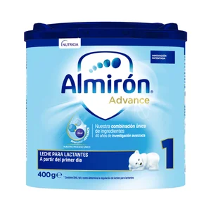 ALMIRÓN Leche (1) de incio para recién nacido, a partir del primer día ALMIRÓN Advance 1 400 g.