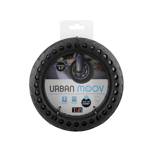 Neumático macizo para patinete eléctrico T´NB Urban Moov, diámetro 8,5 .