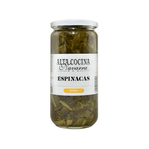 ALTA COCINA Espinacas al natural frasco de 425 g.