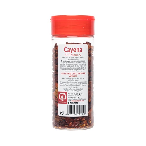 CARMENCITA Guindilla Cayena CARMENCITA 18 g.
