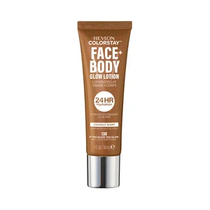 REVLON Colorstay face+ body tono 130 If you glow you glow Loción bornceadora para rostro y cuerpo.
