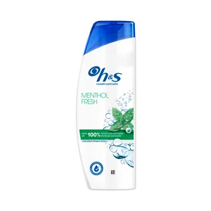 H&S Mentol fresh Champú anticaspa de uso dario y aroma a mentol, para todo tipo de cabellos 330 ml.
