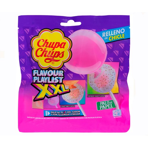 CHUPA CHUPS Caramelo con palo xxl 5 und. 145 g.