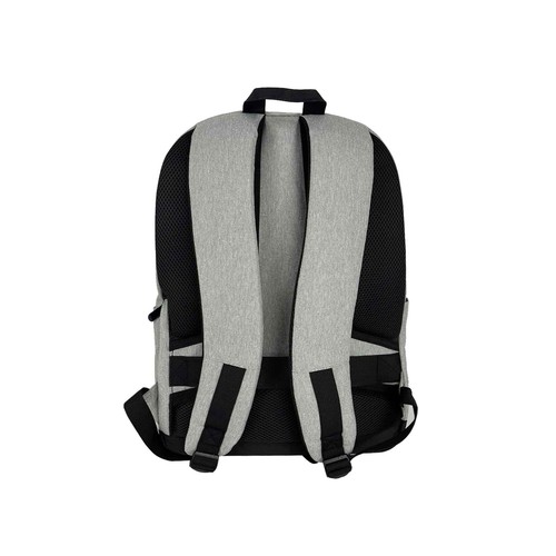 Mochila para viaje London M20L, AIRPORT ALCAMPO, color gris claro.