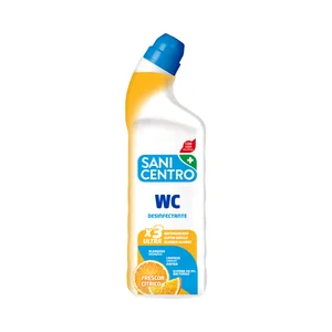 SANICENTRO Gel desinfectante de WC con lejía y frescor cítrico 1 l.
