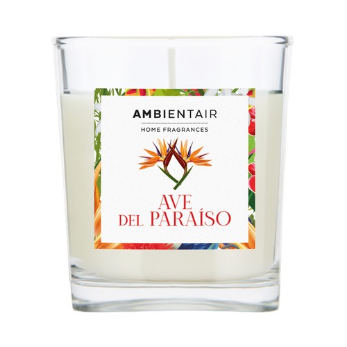 Vela 125gr aroma ave del paraíso. AMBIENTAIR