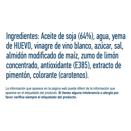 HELLMANN"S Salsa mayonesa frasco de 200 + 10 ml.