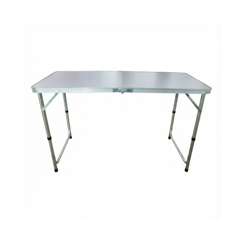 Mesa de camping ajustable en altura de 120x60x54/69 cm, MOTIF INDOOR