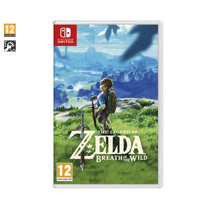 The legend of Zelda Breath of the wild para Nintendo Switch. Género: acción, rol, aventura. PEGI: 12.