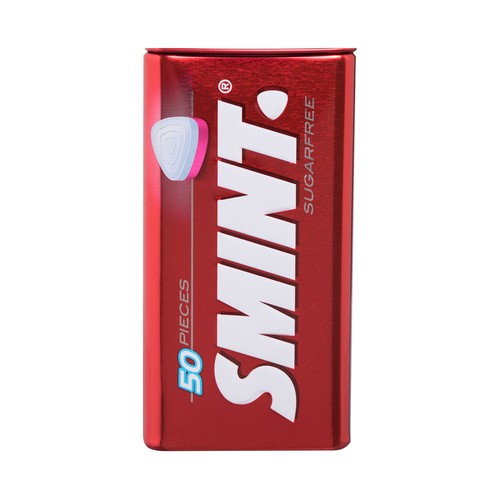 SMINT Caramelos comprimidos de fresa sin azúcar 2 x 35 g.