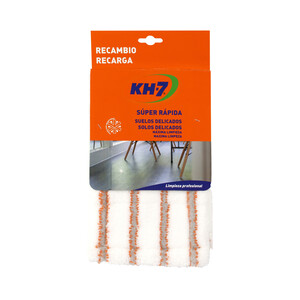 Imagen de KH-7 Super rápida Recambio mopa de microfibra para suelos delicados.
