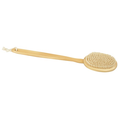 BECASAN Cepillo para ducha con cerdas naturales y efecto exfoliante y tonificante BECASAN Nature