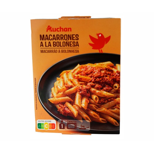 PRODUCTOALCAMPOMacarronesalaboloñesaPRODUCTOALCAMPO325g.