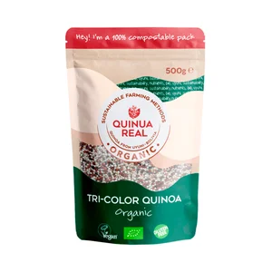 QUINUA REAL Quinoa tricolor de origen ecológico 500 g.