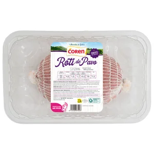 COREN Roti de pavo de Galicia 600 g.