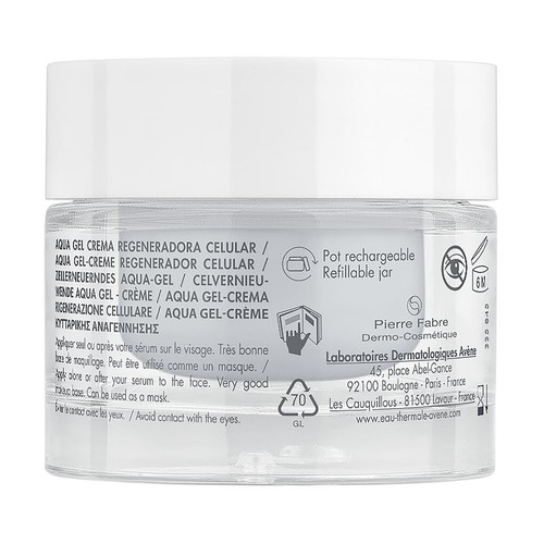 THERMALE AVÉNE Hyaluron active B3 Crema textura gel con acción regeneradora 50 ml.