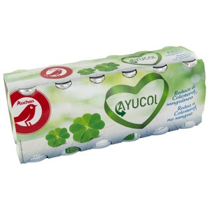 Imagen de AUCHAN Ayucol natural, para ayudar a controlar el colesterol 12x100 g Producto Alcampo.